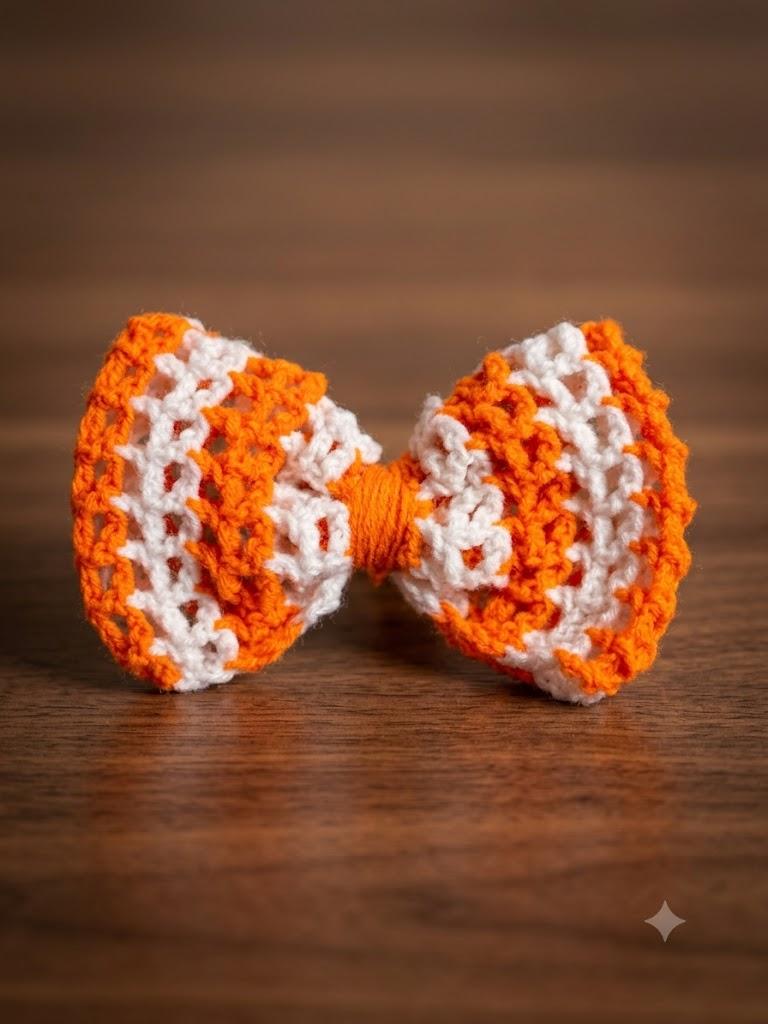 Crochet Hair Bow