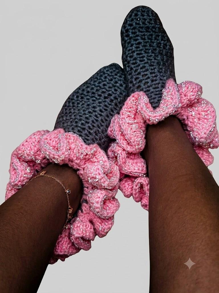 Ruffle Slippers